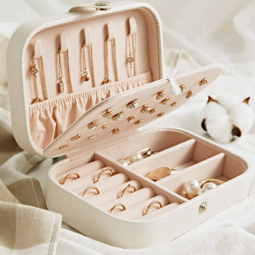 Portable Jewelry Organizer Case – Elegant Travel Storage