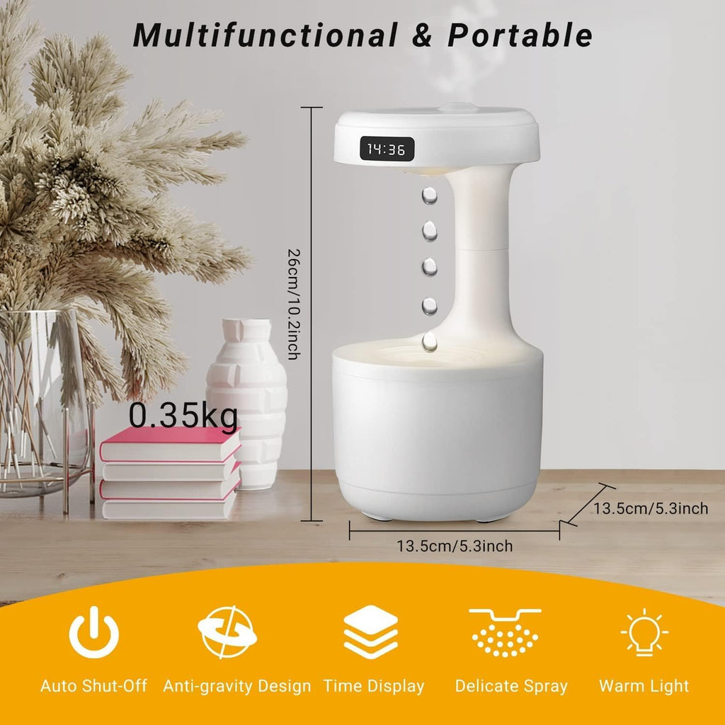 The Floating water machine, or anti-gravity humidifier