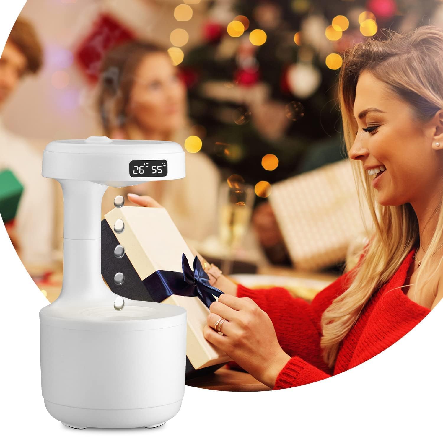 The Floating water machine, or anti-gravity humidifier