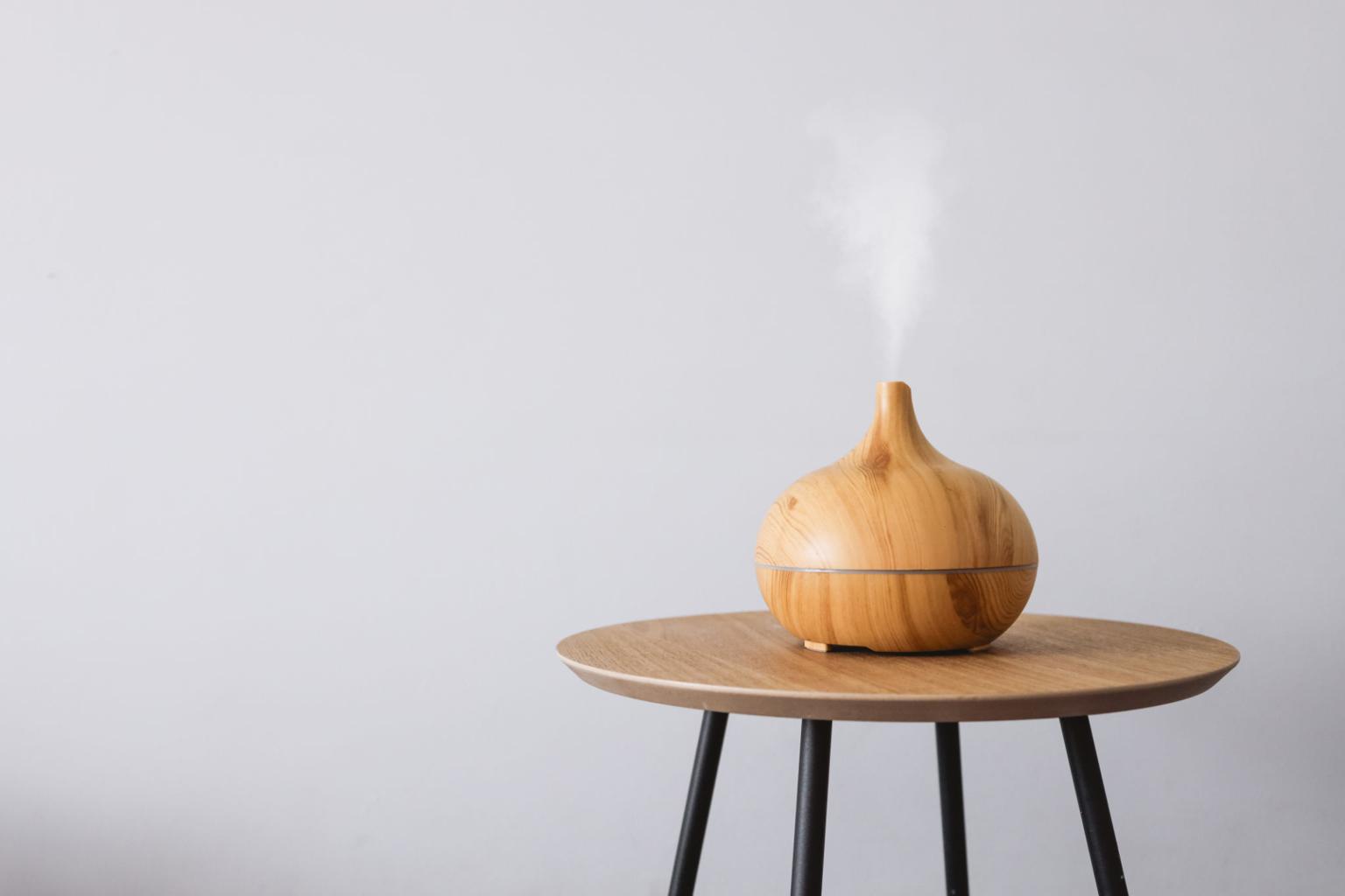 Natural Wooden Essential Oil Diffuser – Aromatherapy Humidifier